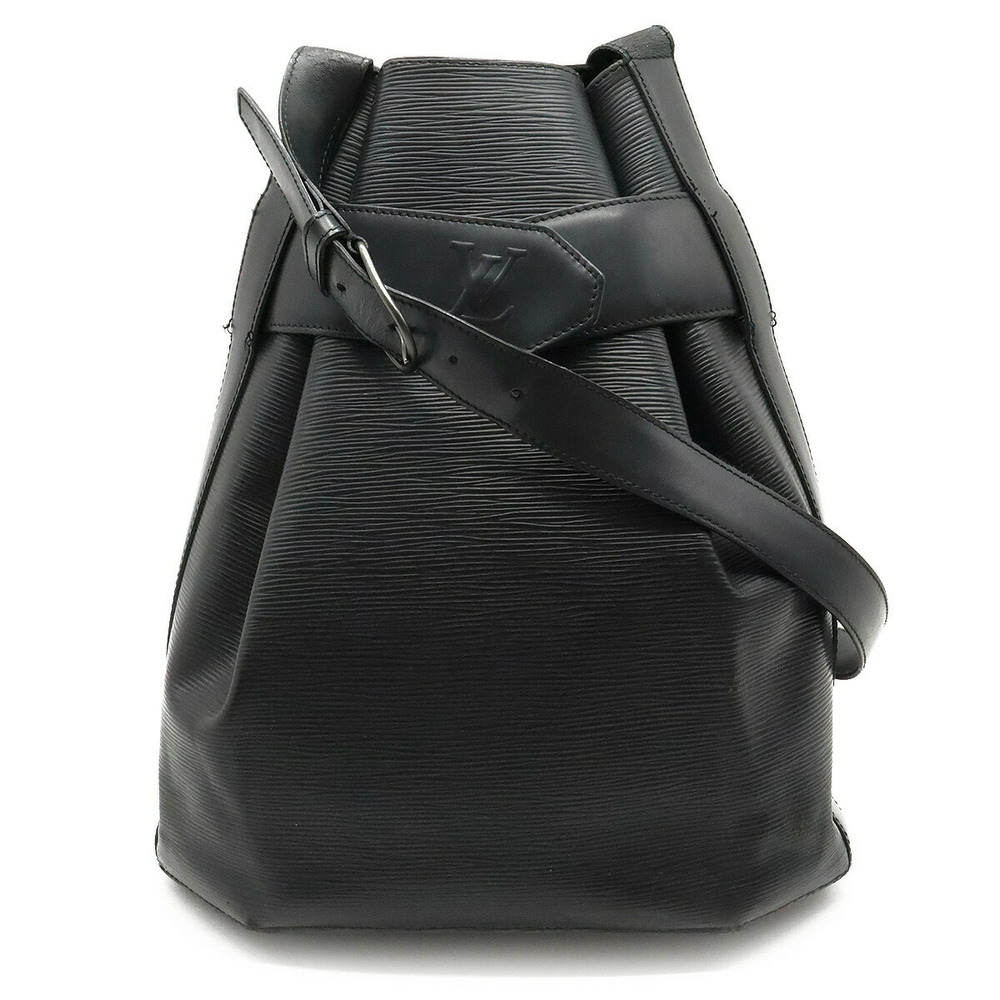 Louis Vuitton Epi Sac Depaule Shoulder Bag Hobo Noir Black